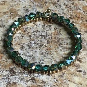 Green and Gold Bangle